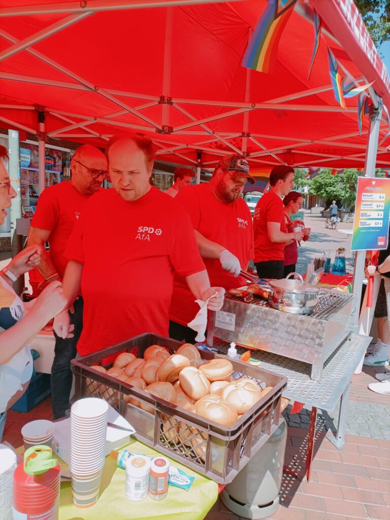Malte SPD-Stand